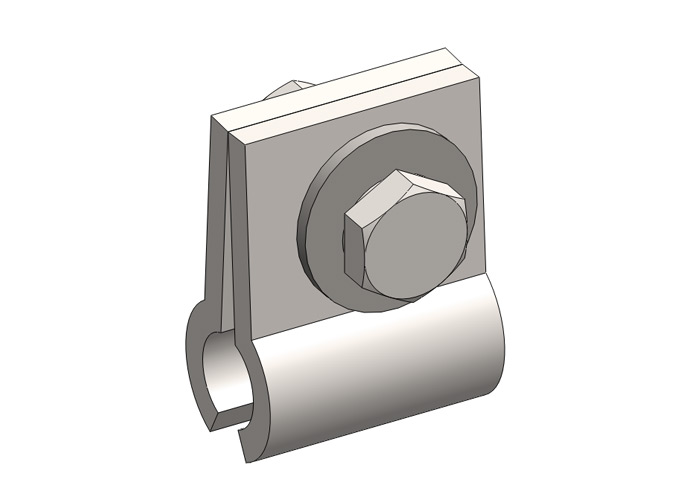 8-Bar, componente de avance automático, solo abrazadera, para barra galv de 90 A y 110 A