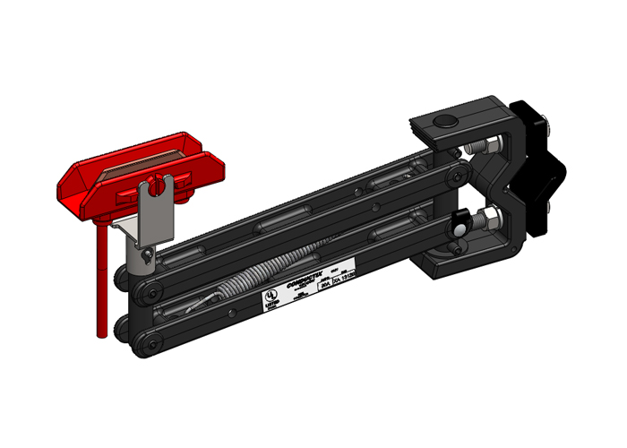 8-Bar, colector, 30 A, único, cabezal en J, base en C, con 19 pulgadas, flexible