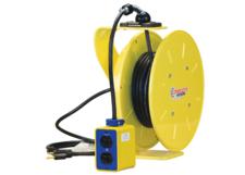 1200 Series PowerReel® - 14AWG / 3 Conductors w/ GFI Receptacle Box, Dual 15A/125V 40FT Length