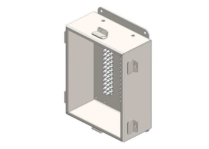 Caja de empalmes, NEMA 12, con terminales para control de 24 polos, 14