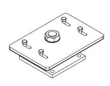 Base giratoria  para PowerReel® series 1900 y 2400