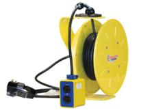 1200 Series PowerReel® - 14AWG / 3 Conductors w/ GFI Receptacle Box, Dual 15A/125V 30FT Length